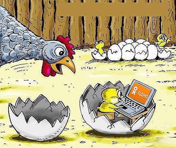 Яйця курей учать