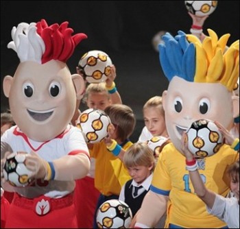 Талисманы Евро 2012 – Славек и Славко