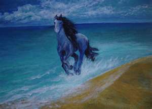 Блакитний кінь
