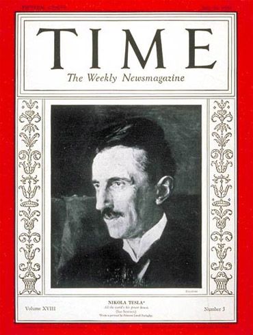 Журнал Time Нікола Тесла 1931