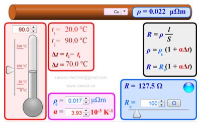 Вимірювання температурного коефіцієнта опору металу