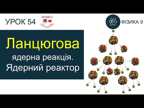 Ланцюгова ядерна реакція. Ядерний реактор